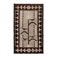 Navajo Pictorial Weaving, Cornstalk of Life [Rug]