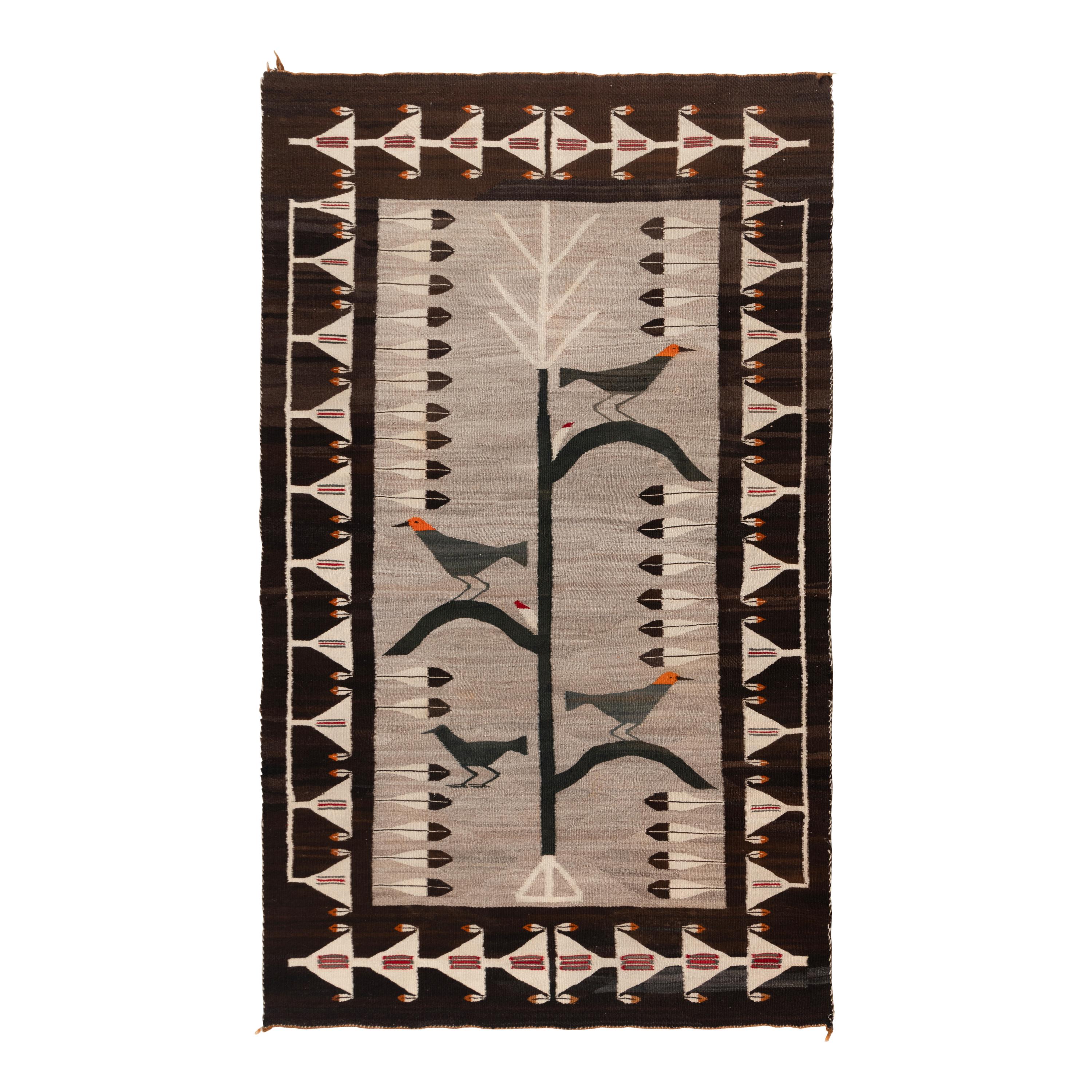 Navajo Pictorial Weaving, Cornstalk of Life [Rug]