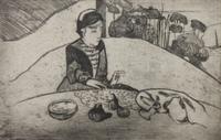 Paul Gauguin with Andre Sequin, (French, 1848-1903) and (French, 1869-1903), Les Femme Aux Figures