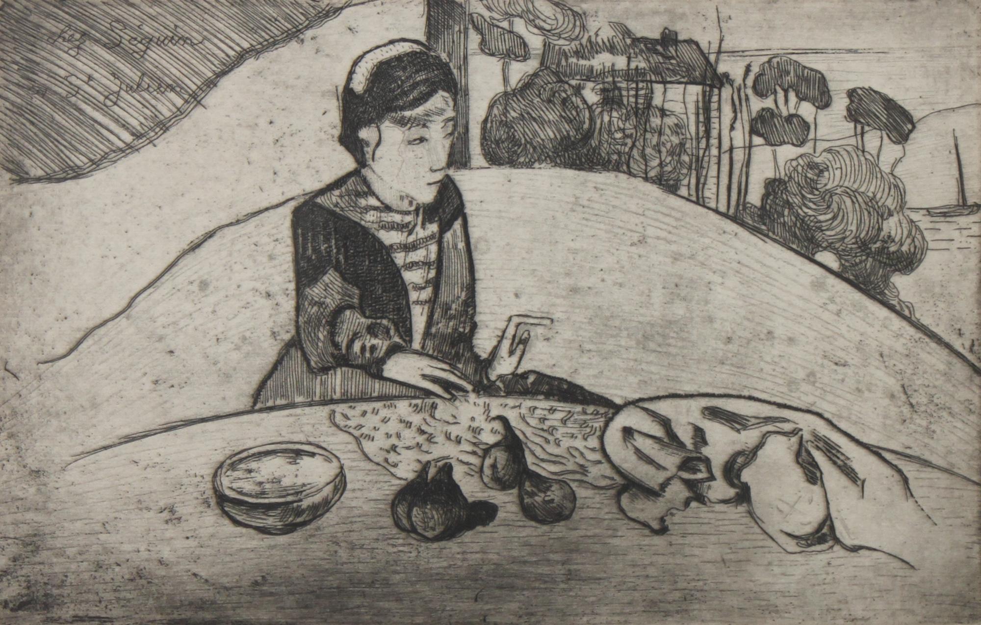 Paul Gauguin with Andre Sequin, (French, 1848-1903) and (French, 1869-1903), Les Femme Aux Figures