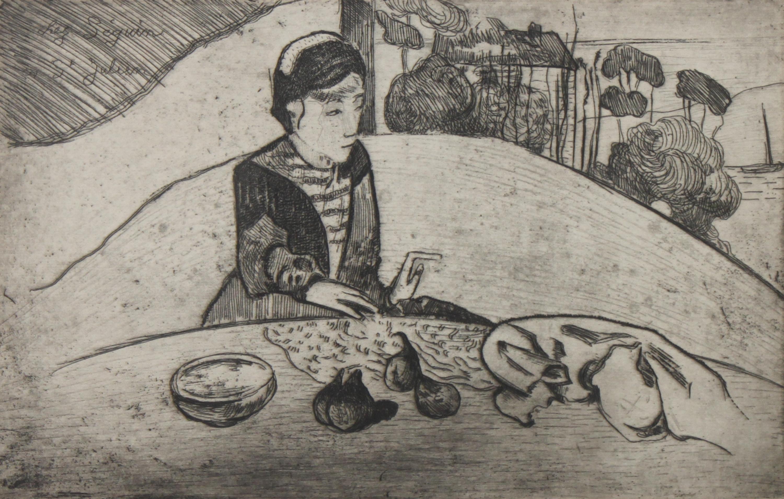 Paul Gauguin with Andre Sequin, (French, 1848-1903) and (French, 1869-1903), Les Femme Aux Figures