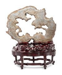 A Chinese Scholar's Rock and Stand, Taihushi