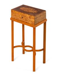 A George III Marquetry Box