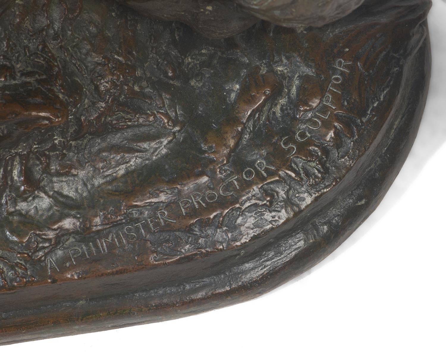 Pursuit of the King of the Herd, conceived 1914, cast c. 1917