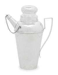 An American Silver Cocktail Shaker
