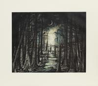 John Alexander, (American, b. 1945), Heart of Darkness, Sabine Pass, Chauncy's Garden, and Honky Tonk Moon, 1990 (four works)