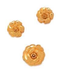 Chanel Brooch and Earring Set, 1970-80s