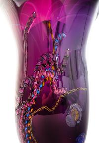 Monumental Vase, 1994 Bandon Glass Art Glass