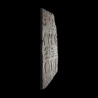 An Egyptian Limestone Wall Fragment