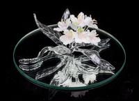 An American Studio Glass Sculpture, Ronnie Hughes (b. 1954) Height 3 inches.