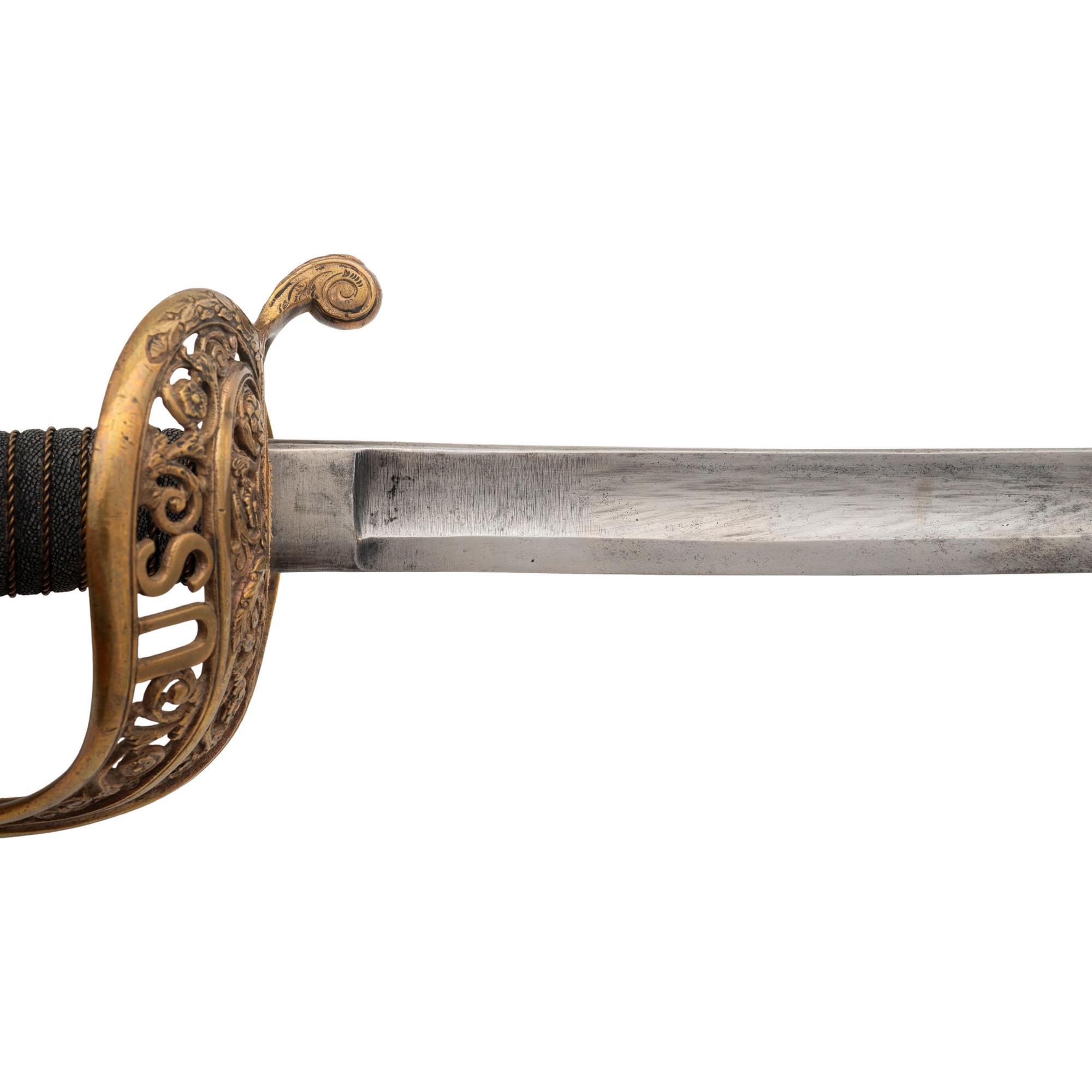 U.S. Model 1850 Staff & Field Officer's Sword Presented to Maj. Joseph Colburn, 59th Mass Inf. WIA at 2nd Bull Run and Petersburg