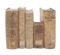 [17th CENTURY PRINTING - ITALY]. A group of 5 works, comprising: