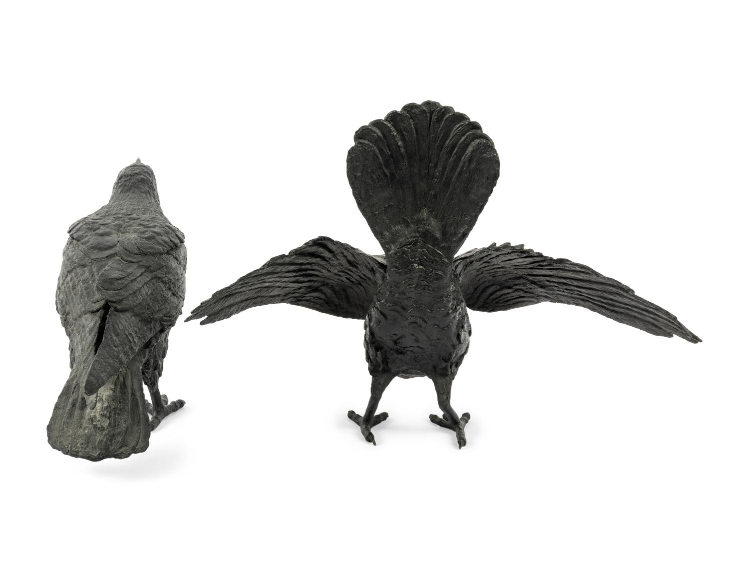 Two Works: Raven VI B , edition 48/50, and Raven XI B , edition 31/50