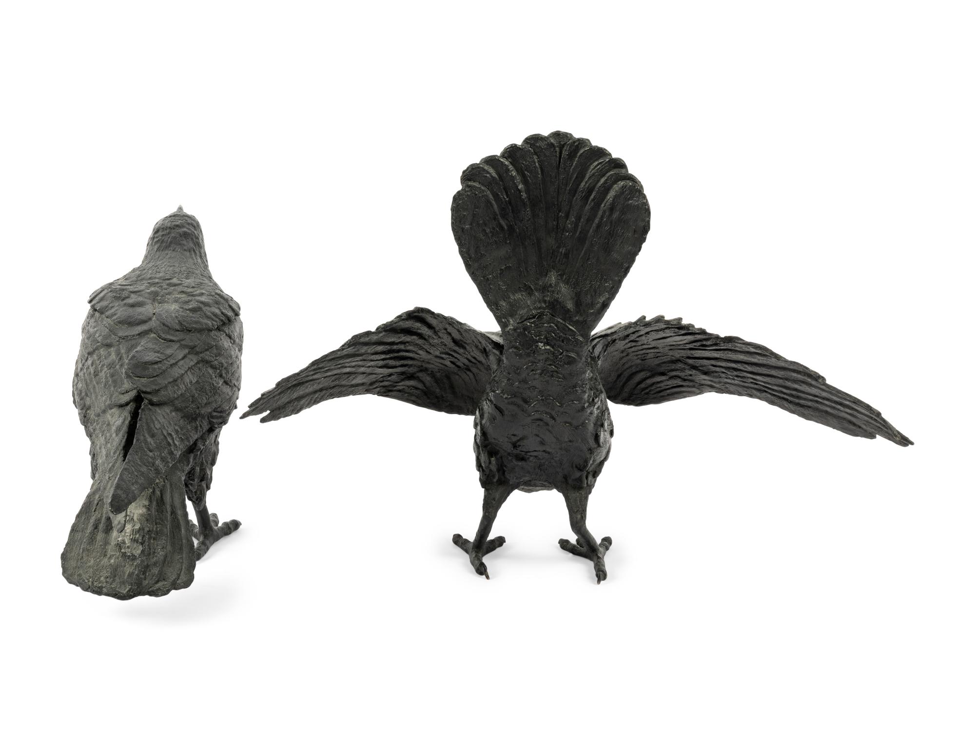 Two Works: Raven VI B , edition 48/50, and Raven XI B , edition 31/50
