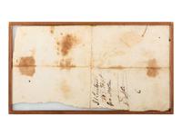 KENTON, Simon (1755-1836). Manuscript receipt signed ("Simon Kenton"), 18 May 1817.