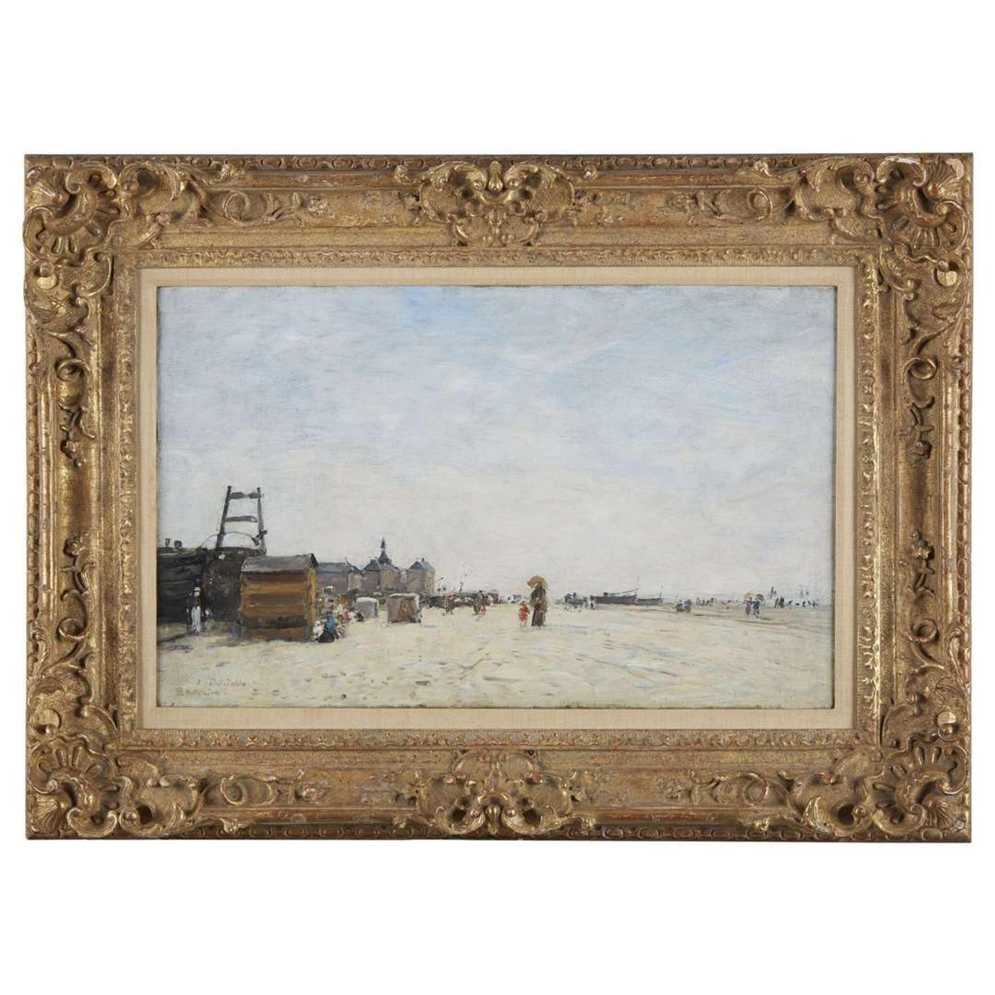 Eugène Boudin (French, 1824–1898) La Plage de Berck