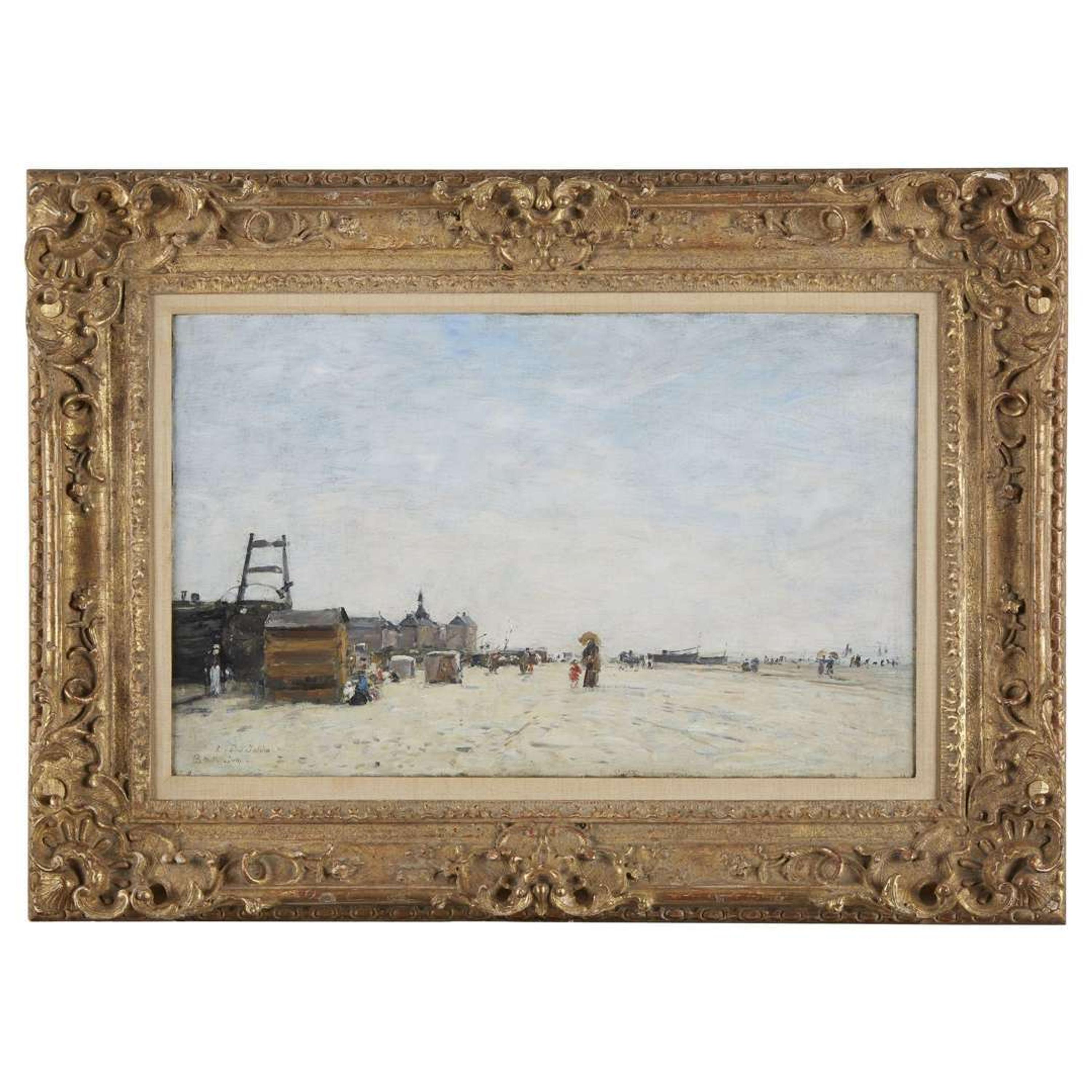 Eugène Boudin (French, 1824–1898) La Plage de Berck