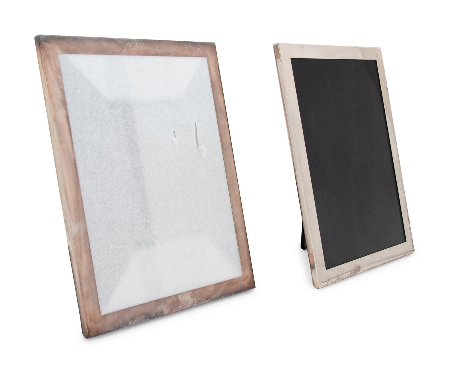 A Pair of Tiffany & Co. Silver Picture Frames