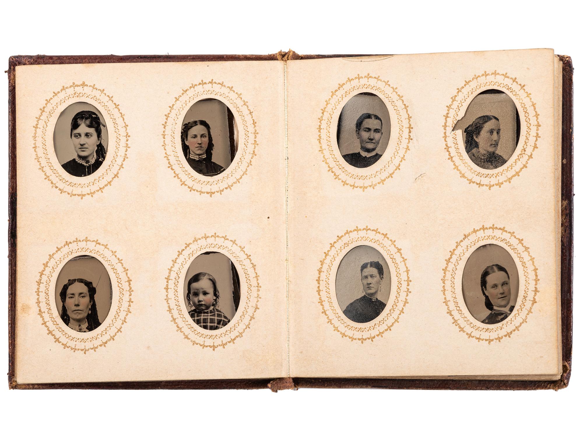 [EARLY PHOTOGRAPHY]. 100+ CDVs, stereoviews, & tintypes of Civil War personalities & civilians.