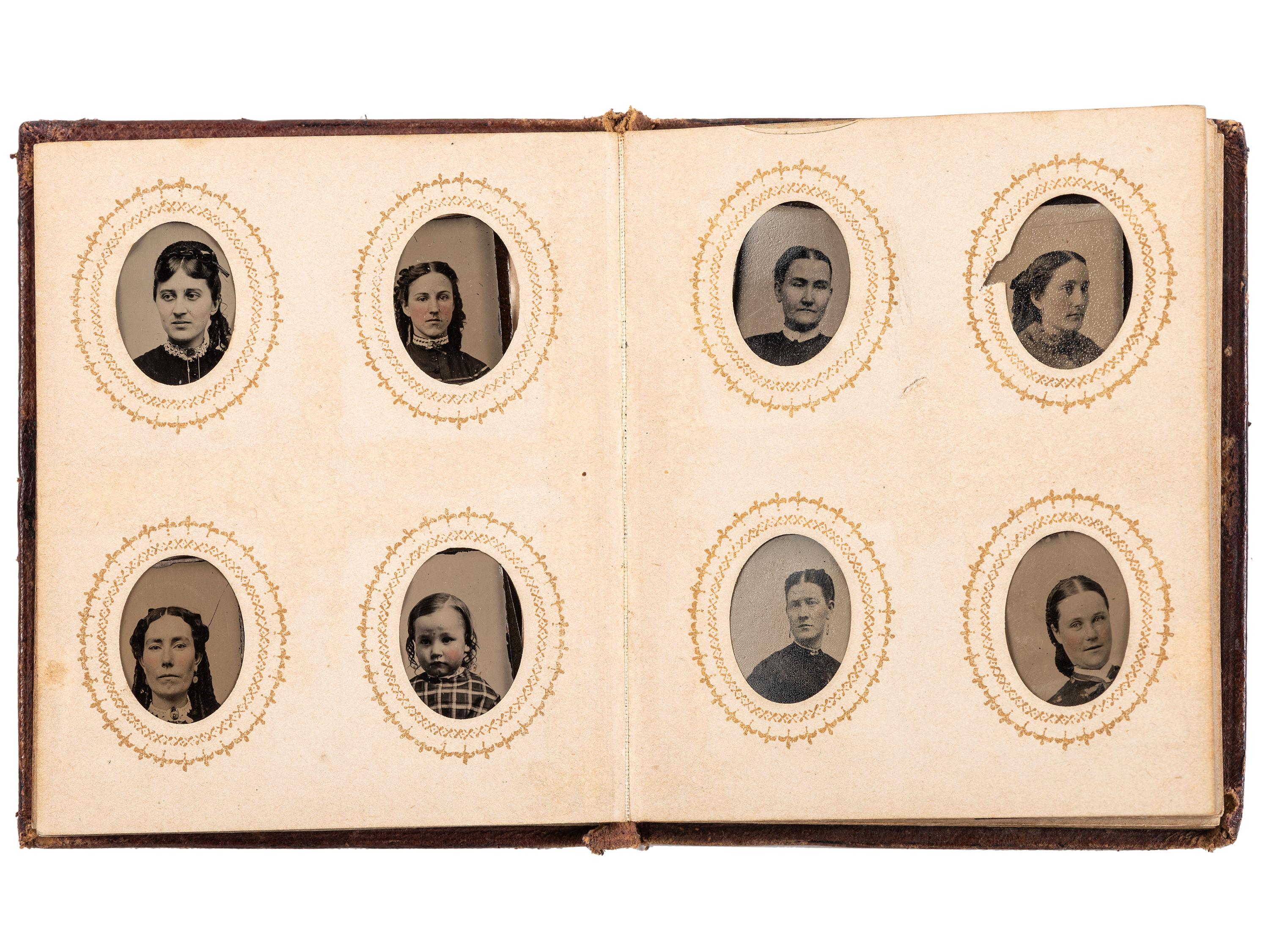 [EARLY PHOTOGRAPHY]. 100+ CDVs, stereoviews, & tintypes of Civil War personalities & civilians.