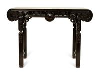 A Chinese Lacquer Hardwood Altar Table — 20TH CENTURY