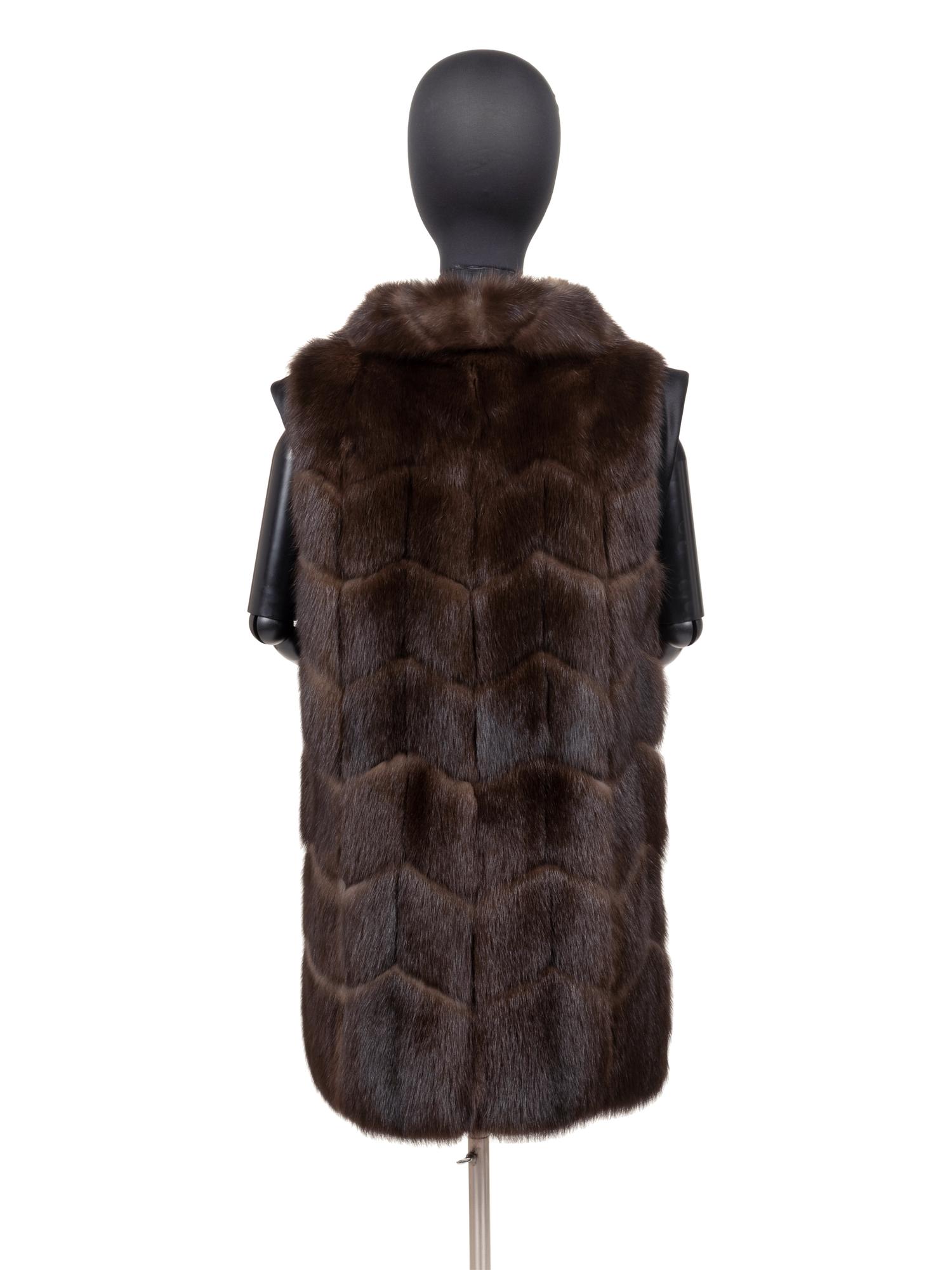 J. Mendel Sable Fur Vest
