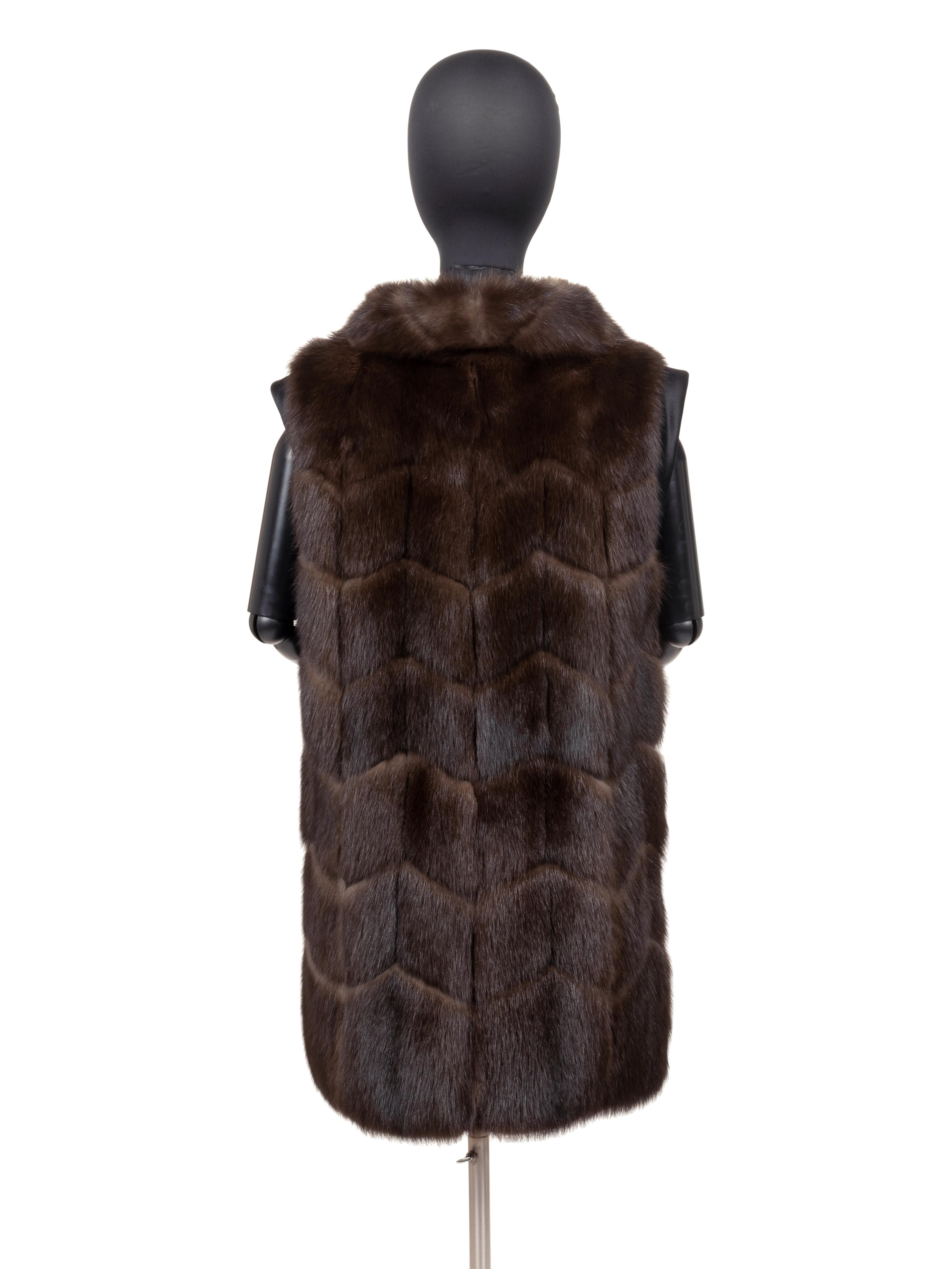 J. Mendel Sable Fur Vest