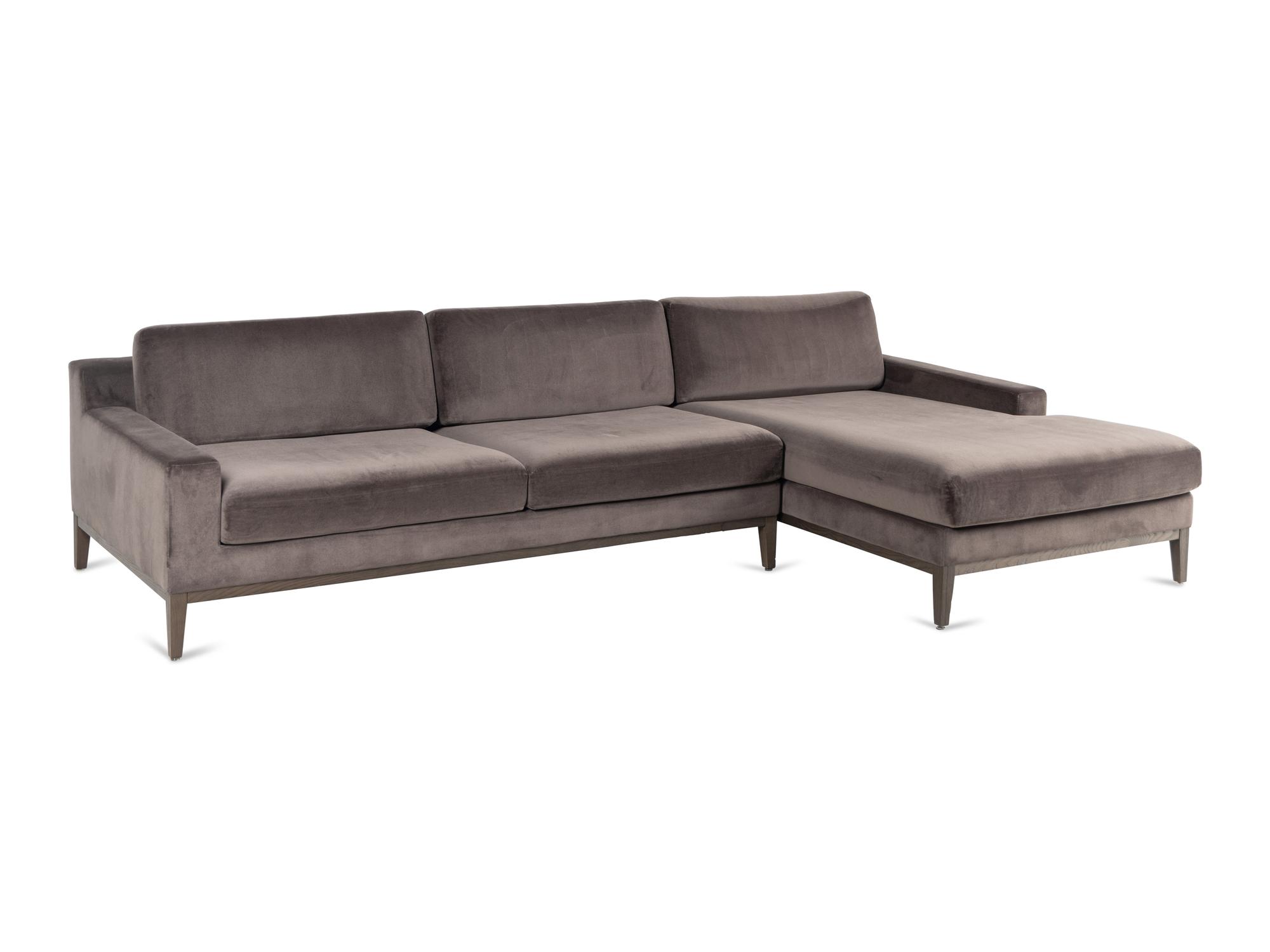 A Contemporary Sectional Sofa