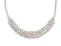 PLATINUM AND DIAMOND NECKLACE