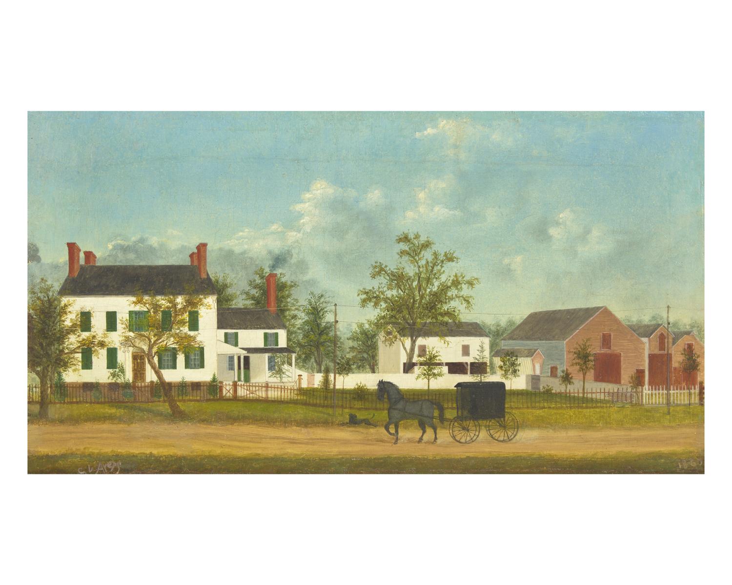 American School 19th Century, Farmscape