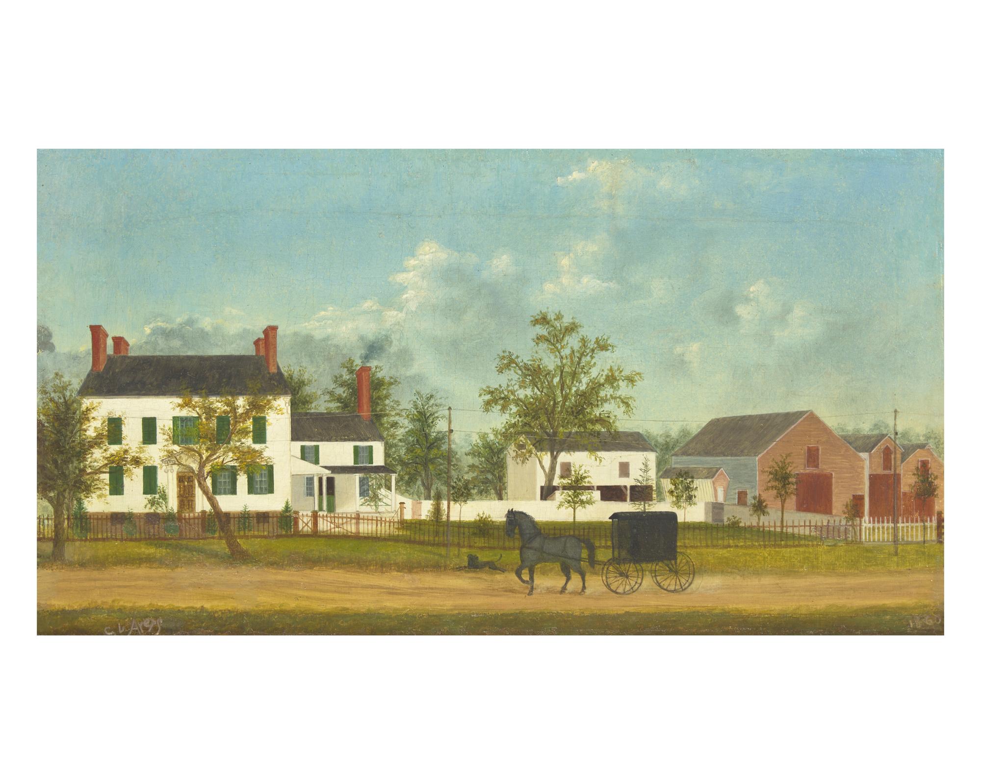 American School 19th Century, Farmscape