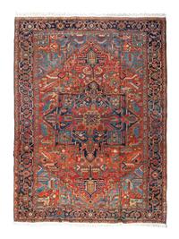 A Heriz Wool Rug