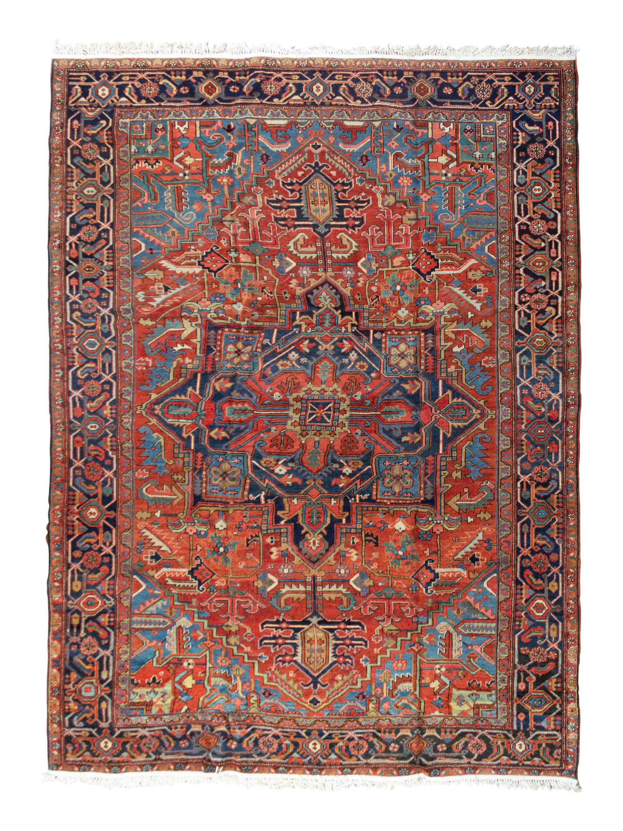 A Heriz Wool Rug