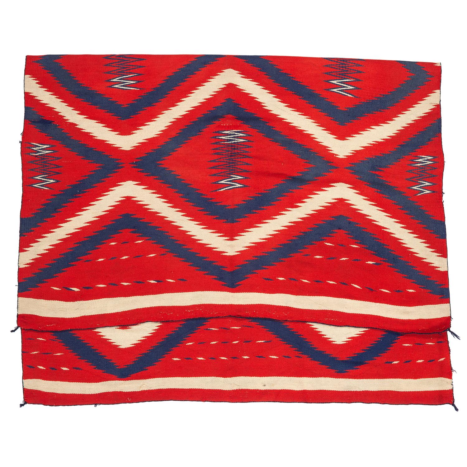 Navajo Late Classic Serape / Rug