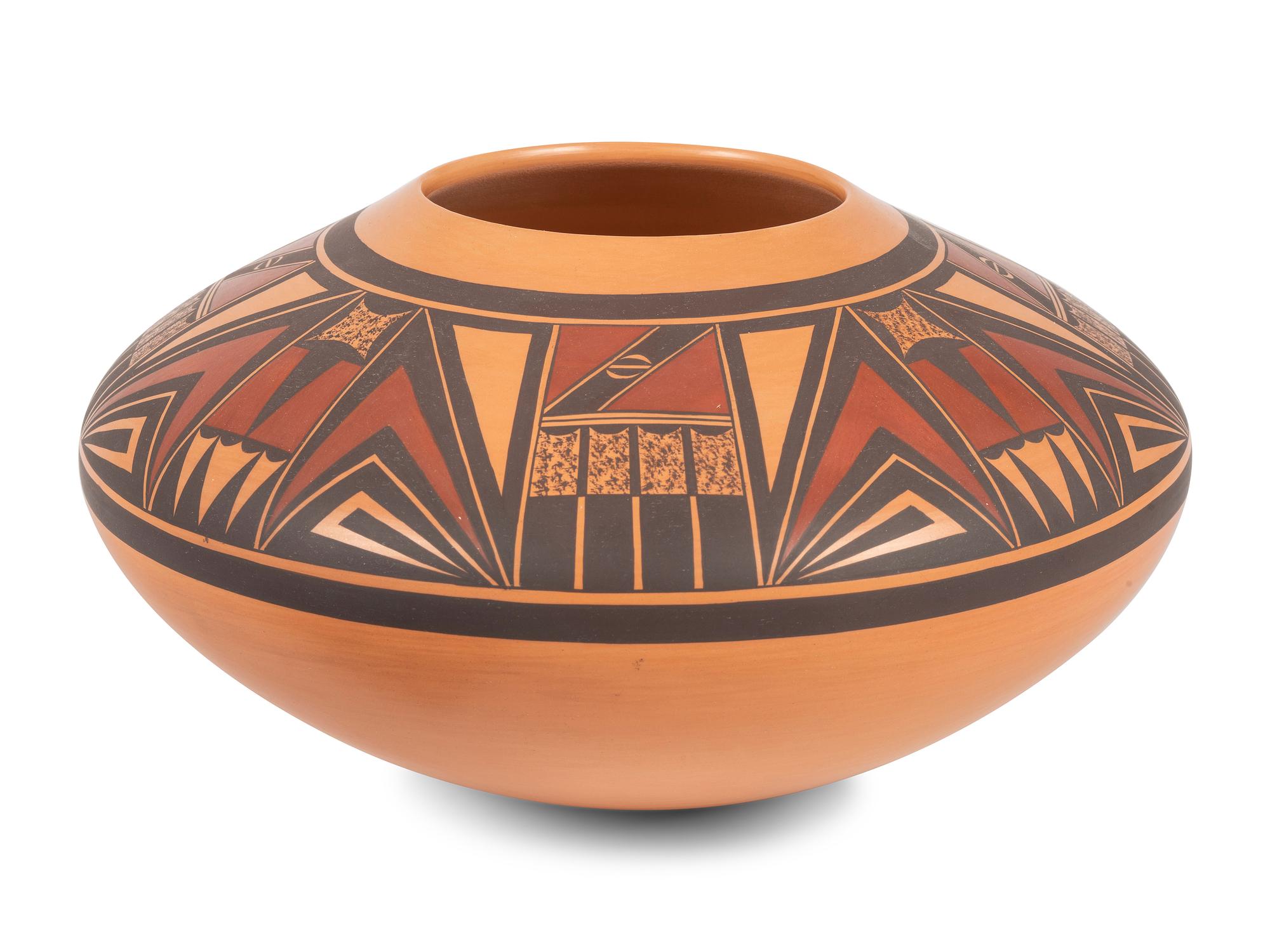 Polychrome Pottery Jar