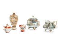 Five Japanese Porcelain Articles