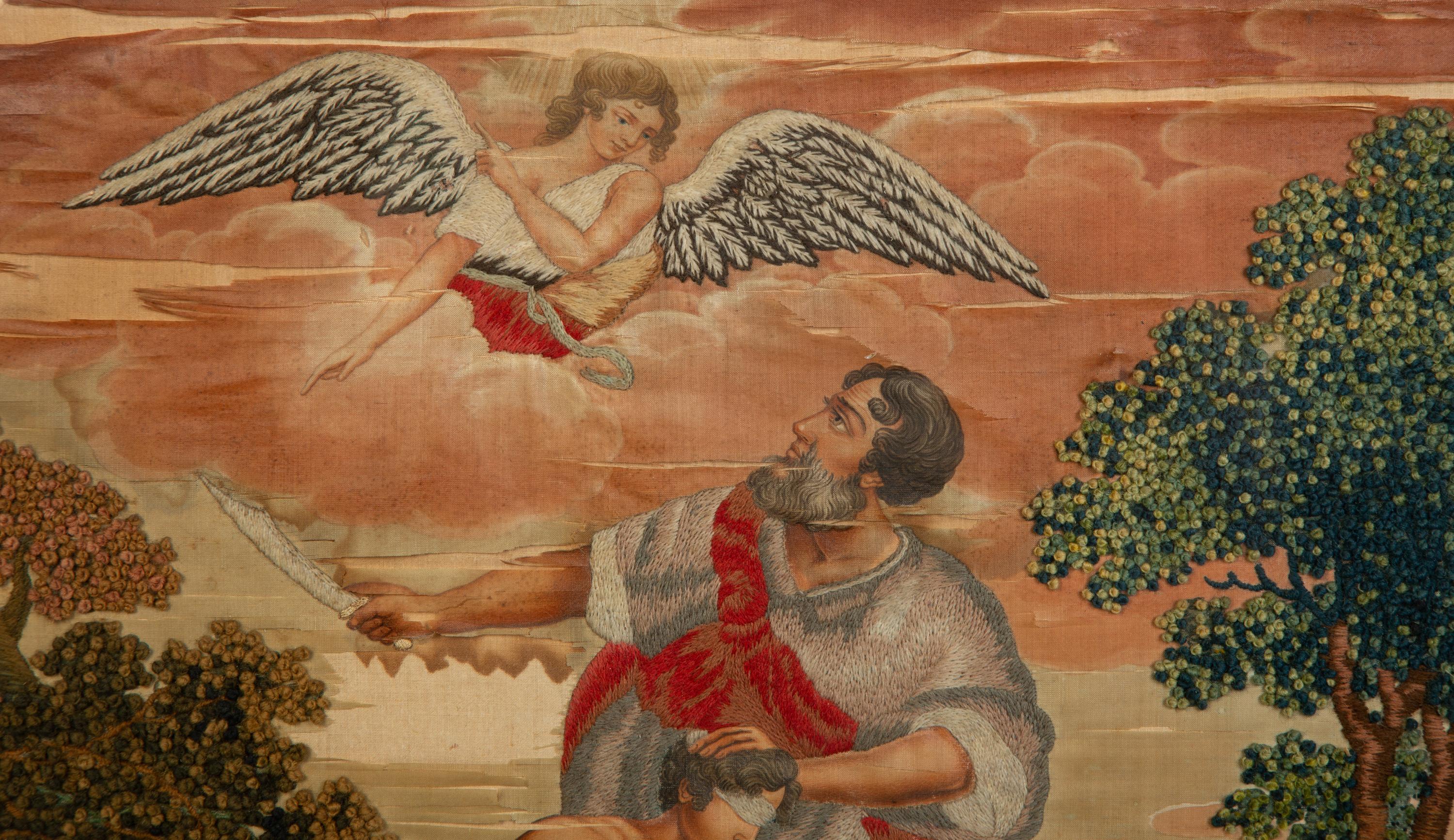 A Continental Needlework Picture