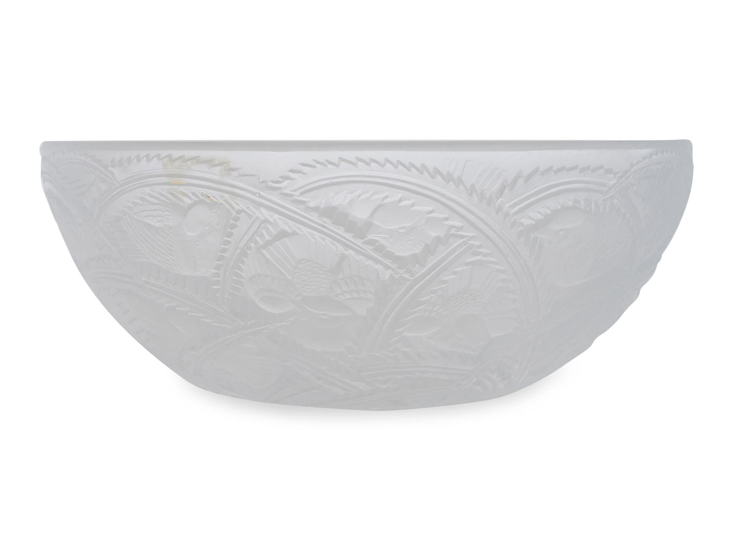A René Lalique Pinsons Bowl