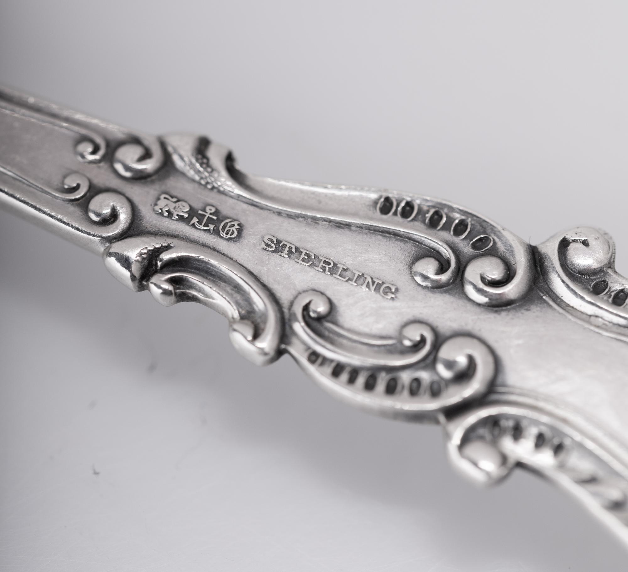 An American Silver Flatware Service