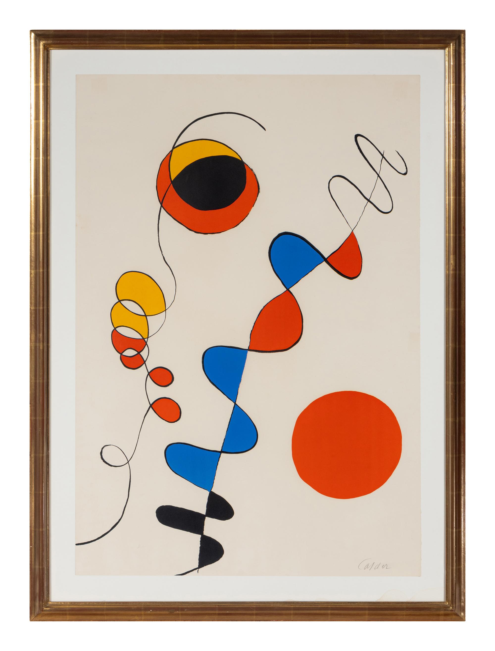 Couleurs enlaces dans le fil de fer, c. 1965