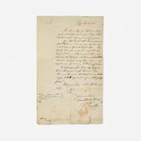 [Americana] Franklin, Benjamin Autograph Letter, signed