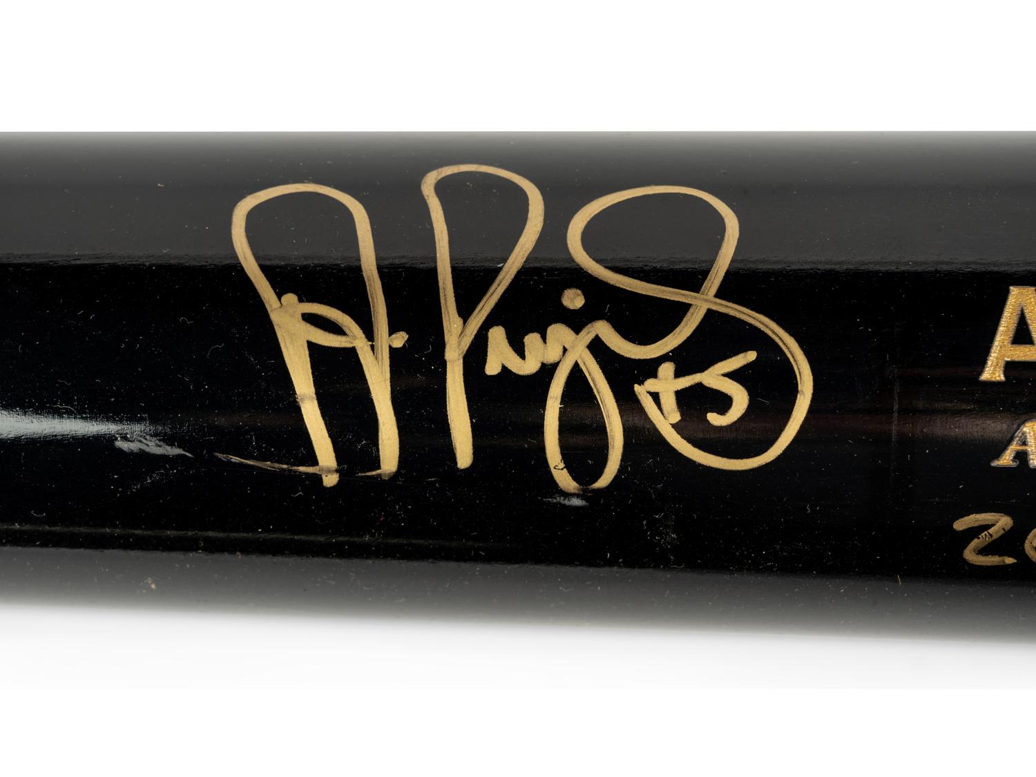 An Albert Pujols Signed Autograph 2001 Rookie Of The Year Bat (MLB Sticker/Hologram)