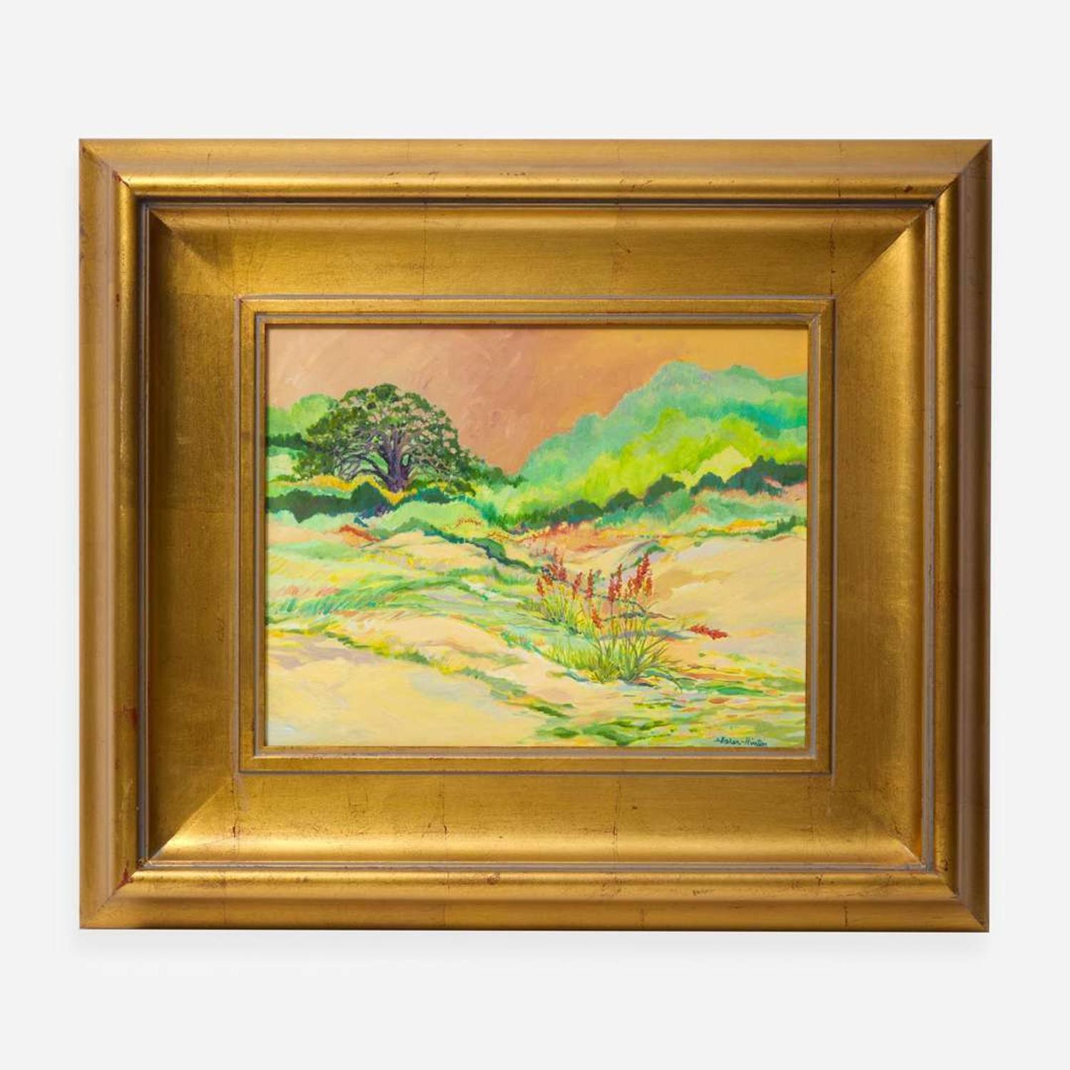 Sandra Baker Hinton (American, 20th Century) Honey Skies; together with Santa Rosa