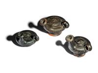 Three Campanian Calene-Ware Gutti