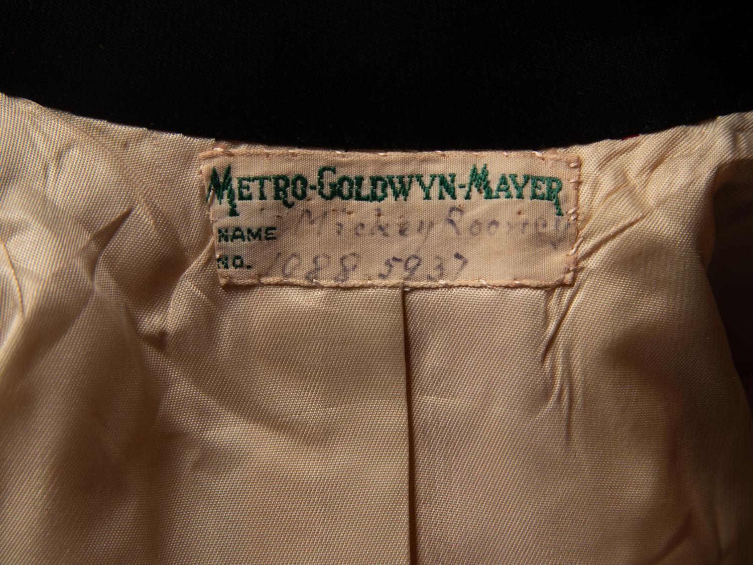 Jacket Worn by Mickey Rooney in Babes in Arms , 1939
