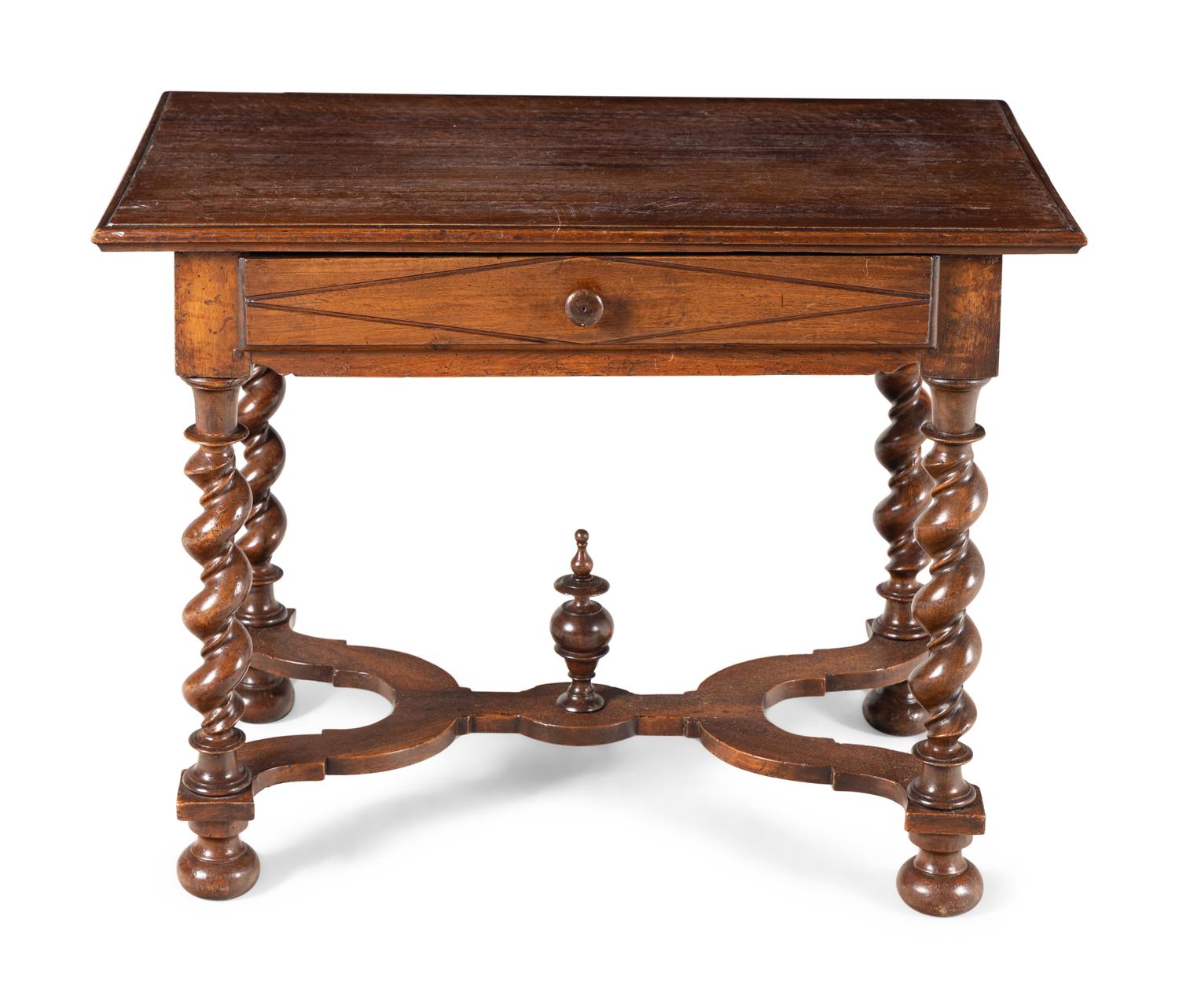 A William and Mary Style Side Table