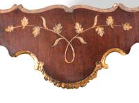 A George III Parcel Gilt Mahogany Mirror