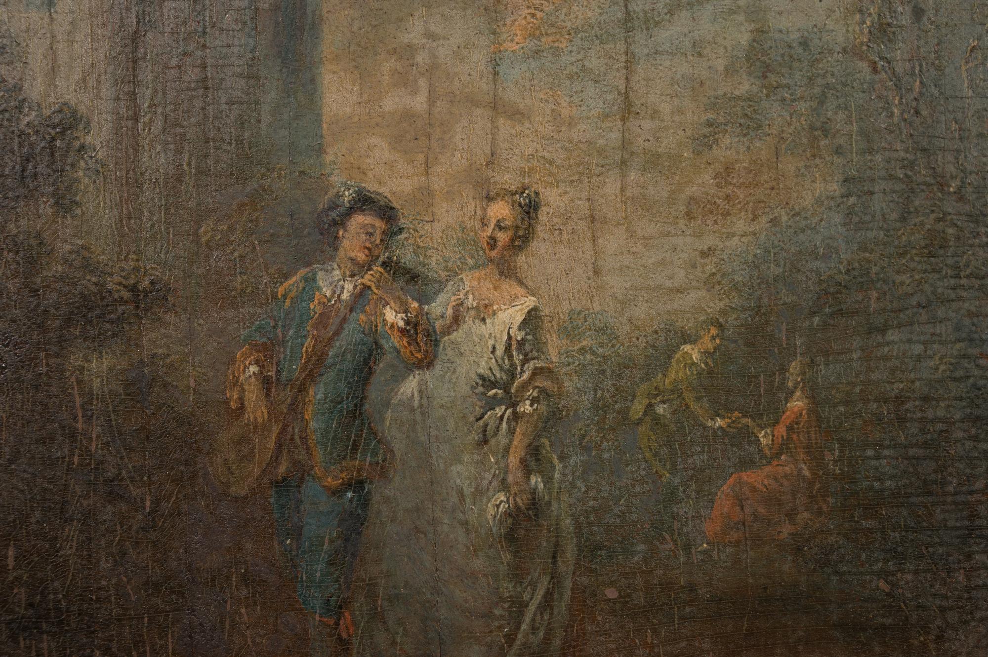 A Pair of Rococo Scenes
