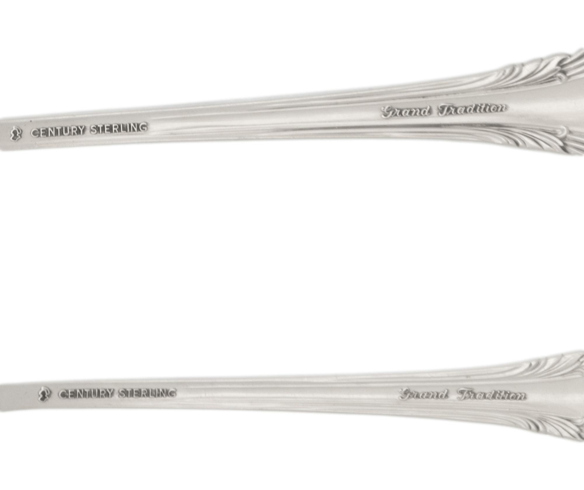 An American Silver Flatware Service