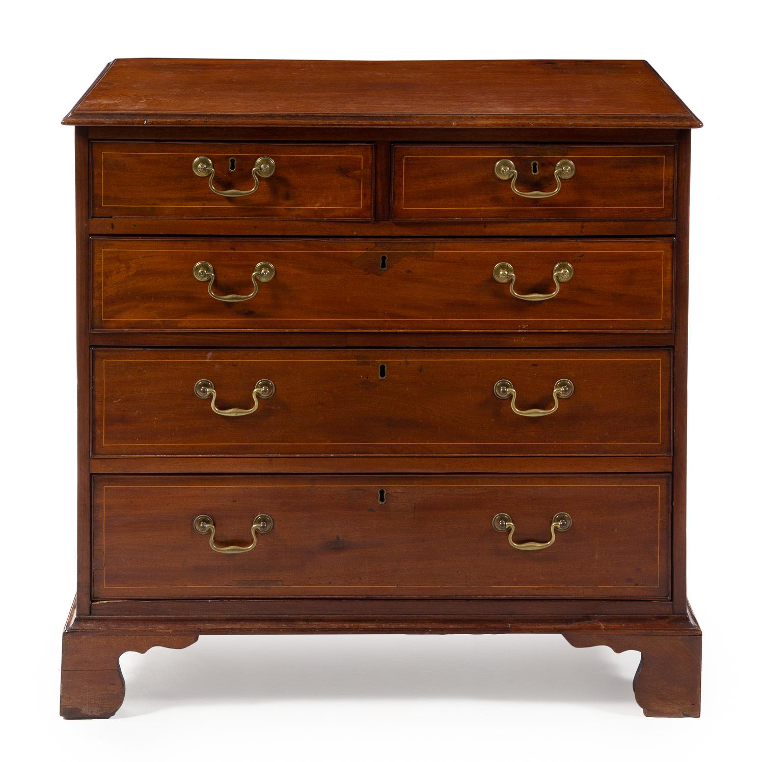 A George III Mahogany Chest of Drawers